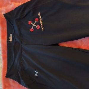 Under Armour Size Small Black Wide leg leggings